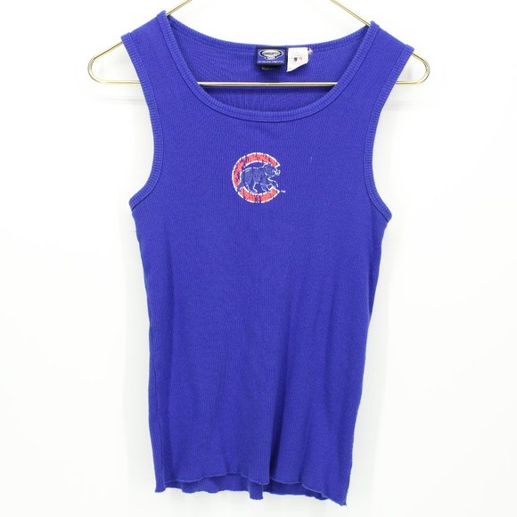 Tops - Chicago Cubs Blue Tank Top
